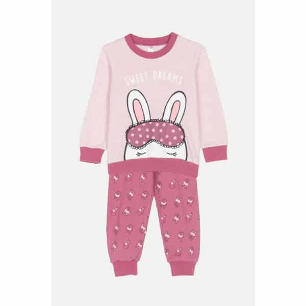 2473109_01 Παιδική Πυτζάμα SLEEPY BUNNY mini κορίτσι Dreams 2473109 - Image 1