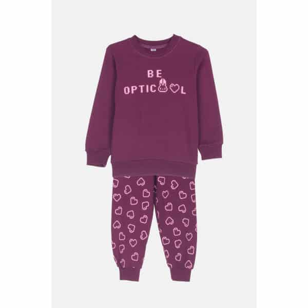 2473110_01 Παιδική Πυτζάμα OPTICOOL  mini κορίτσι Dreams 2473110 - Image 1