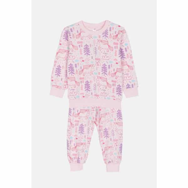 2473114_01 Παιδική Πυτζάμα UNICORN ALLOVER mini κορίτσι Dreams 2473114 - Image 1