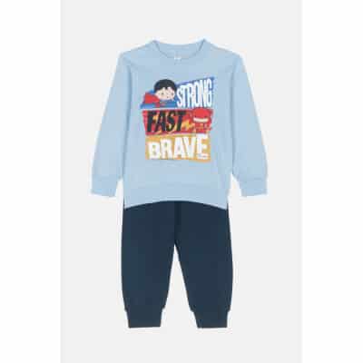 Παιδική Πυτζάμα HEROES mini αγόρι Dreams 2474109 Γαλάζιο