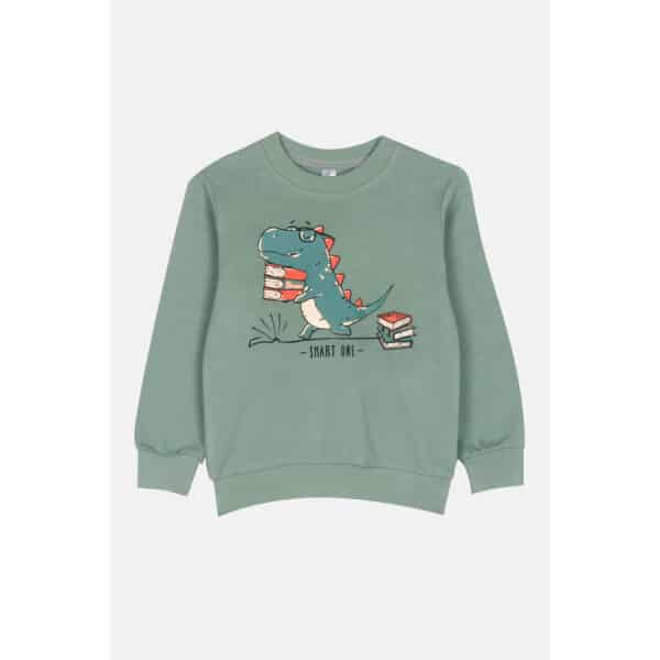 Παιδική Πυτζάμα  DINO mini αγόρι Dreams 2474114 Πράσινο - Image 2