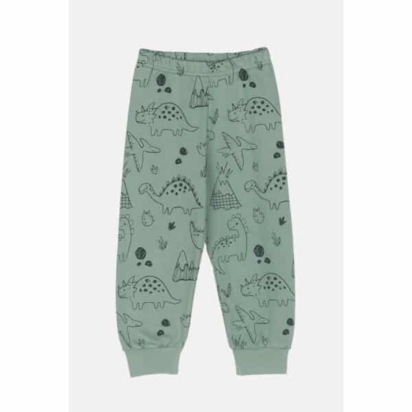 2474115_02_03 Παιδική Πιτζάμα Αγόρι Dinosaurs Allover 2474115 Πράσινο - Image 3
