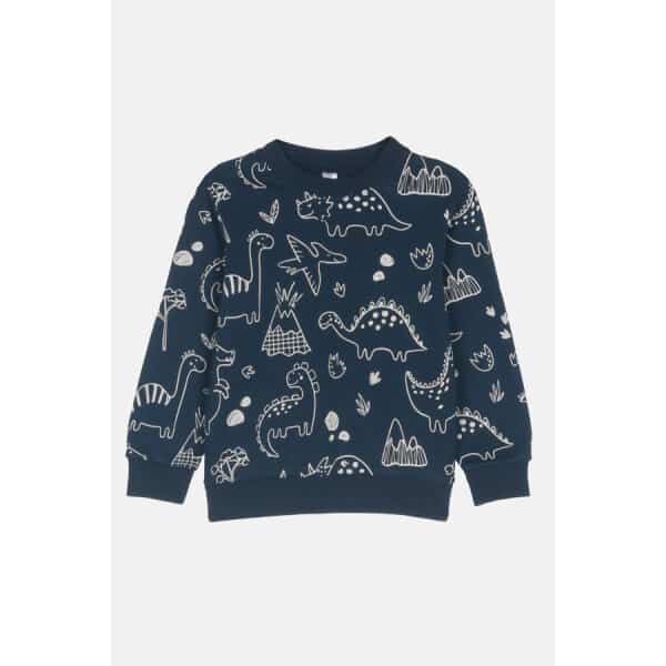 Παιδική Πιτζάμα Αγόρι Dinosaurs Allover 2474115 Μπλέ - Image 2