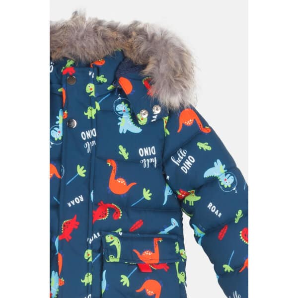 2494210_BLUE_02 Παιδικό Μπουφάν mini αγόρι Joyce 2494210 - Image 3
