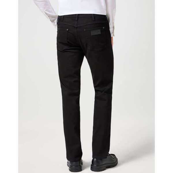 Ανδρικό παντελόνι τζιν greensboro Wrangler 112357393 μαύρο - Image 3