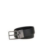 Ανδρική ζώνη διπλής όψης GUESS BMCMCLP4435 μαύρη