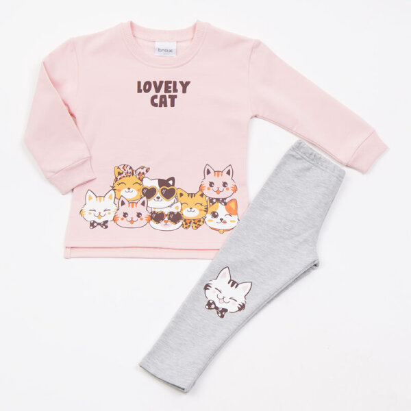 ΠΑΙΔΙΚΟ ΣΕΤ ΜΕ ΚΟΛΑΝ ΡΟΖ ΚΟΡΙΤΣΙ TRAX 46707 - Image 1