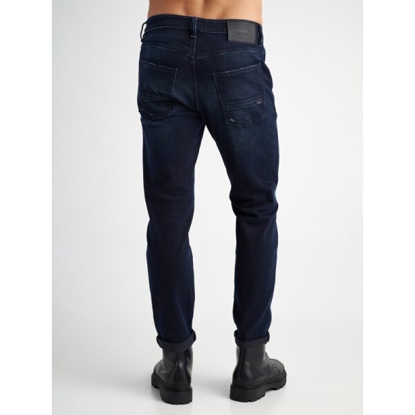 Ανδρικό παντελόνι τζιν sapphire tapered fit STAFF GALLERY 5-815.621 σκούρο μπλε - Image 2