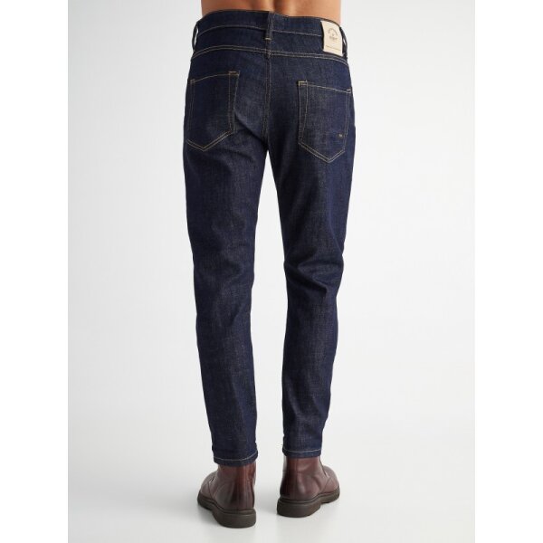 Ανδρικό παντελόνι τζιν Nollan Tapered Fit STAFF GALLERY 5-819.364.B0.052 σκούρο μπλε - Image 3