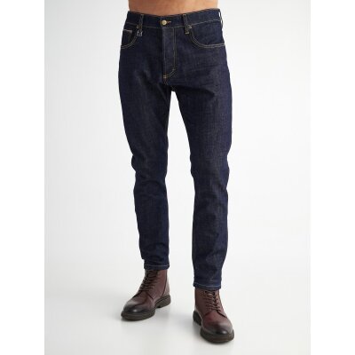 Ανδρικό παντελόνι τζιν Nollan Tapered Fit STAFF GALLERY 5-819.364.B0.052 σκούρο μπλε