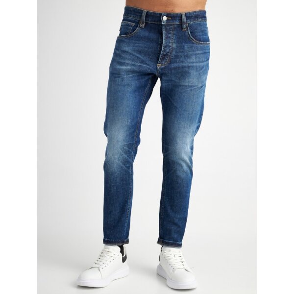 5-819.364.B2.052-600x800 Ανδρικό παντελόνι τζιν Nollan Tapered Fit  STAFF GALLERY 5-819.364.B2.052 μπλε - Image 1