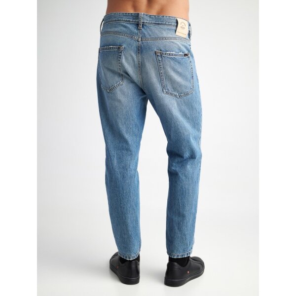 Ανδρικό παντελόνι τζιν devis loose fit STAFF GALLERY 5-822.119.S3.052 μπλε - Image 2