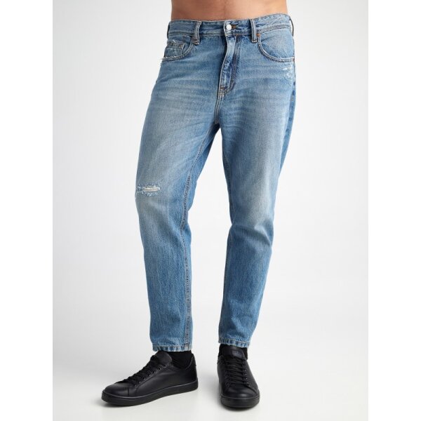 5-822.119.S3.052-600x800 Ανδρικό παντελόνι τζιν devis loose fit STAFF GALLERY 5-822.119.S3.052 μπλε - Image 1