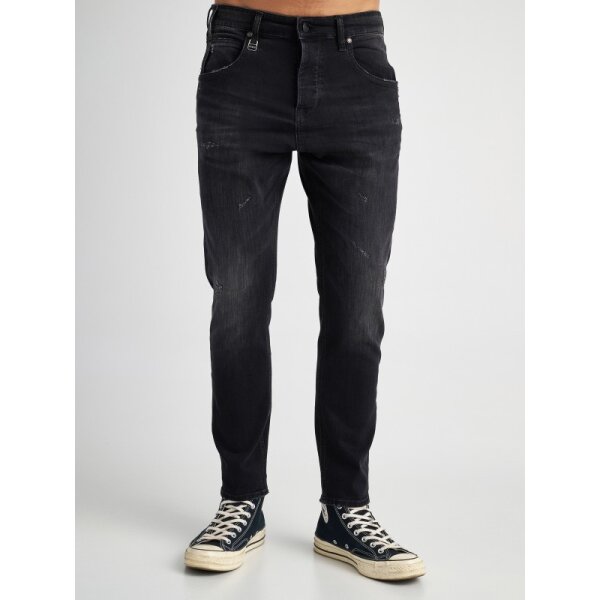 Ανδρικό παντελόνι τζιν Roger Tapered Fit STAFF GALLERY 5-865.126.BLS.052 μαύρο - Image 1