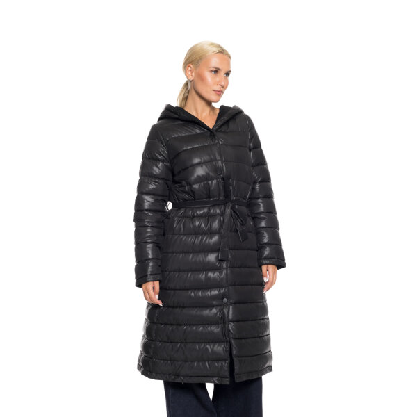 Γυναικείο μακρύ μπουφάν διπλής όψης Biston Fashion 52-101-068 - Image 2