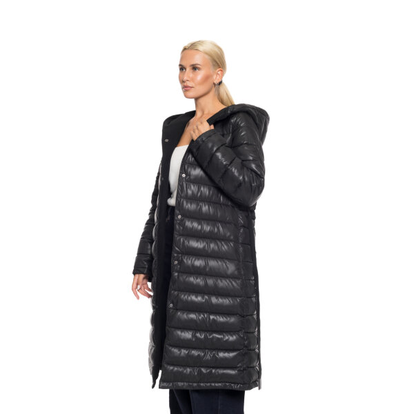 Γυναικείο μακρύ μπουφάν διπλής όψης Biston Fashion 52-101-068 - Image 3