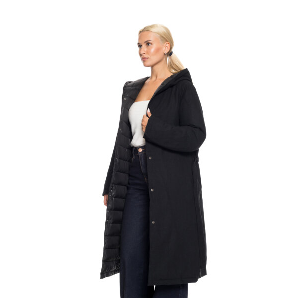 Γυναικείο μακρύ μπουφάν διπλής όψης Biston Fashion 52-101-068 - Image 7