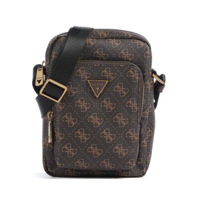 Ανδρική τσάντα χιαστί GUESS HMEVZLP3163-BNH καφέ