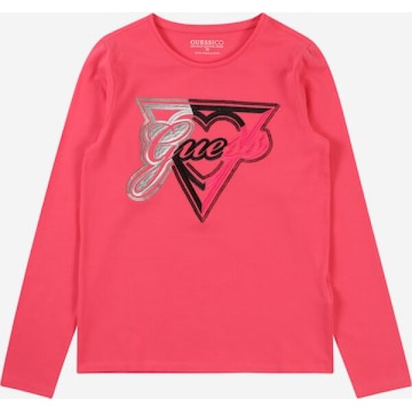 5f30ecf1403faf3ad17d5f9bc6c5ad0e Παιδική Μπλούζα με τριγωνικό λογότυπο για Κορίτσι GUESS  J4BI04J1314-G64H - Image 1