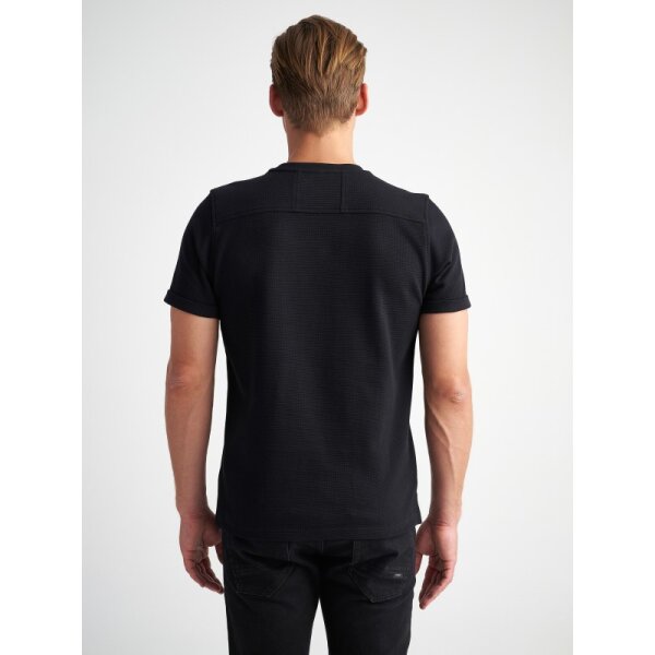 Ανδρική μπλούζα codi κοντό μανίκι STAFF GALLERY 64-007.052 μαύρη - Image 2