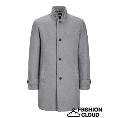 Ανδρικό Παλτό JACK & JONES 12258672 Γκρί