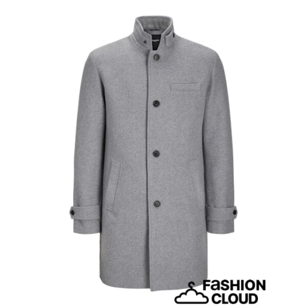 Ανδρικό Παλτό JACK & JONES 12258672 Γκρί - Image 1