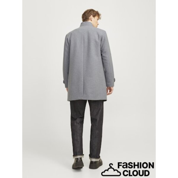 Ανδρικό Παλτό JACK & JONES 12258672 Γκρί - Image 2