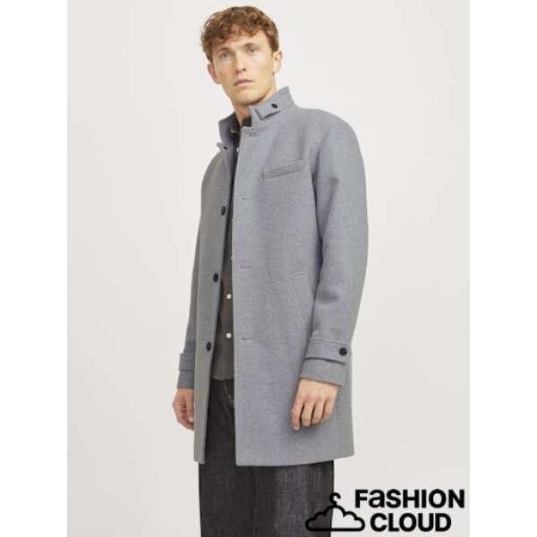 Ανδρικό Παλτό JACK & JONES 12258672 Γκρί - Image 4