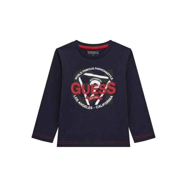 Παιδική Μπλούζα Μακρυμάνικη Guess N4BI03I3Z14-G7V2  Regular Fit - Image 1