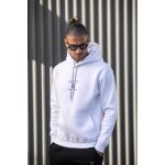 Ανδρικό φούτερ με κουκούλα Henry-clothing 3-651 λευκό