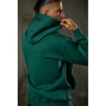 Ανδρικό φούτερ με κουκούλα Henry-Clothing 3-656 πράσινο - Image 3
