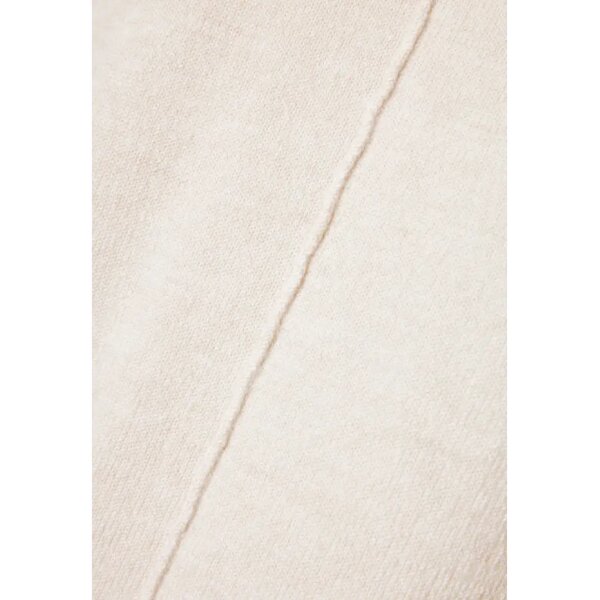 FBL010-106-13_CHALK_7 Γυναικείο Relaxed fit μίντι πλεκτό φόρεμα με πλαϊνά σκισίματα  FUNKY BUDDHA FBL010-106-13-CHALK - Image 6