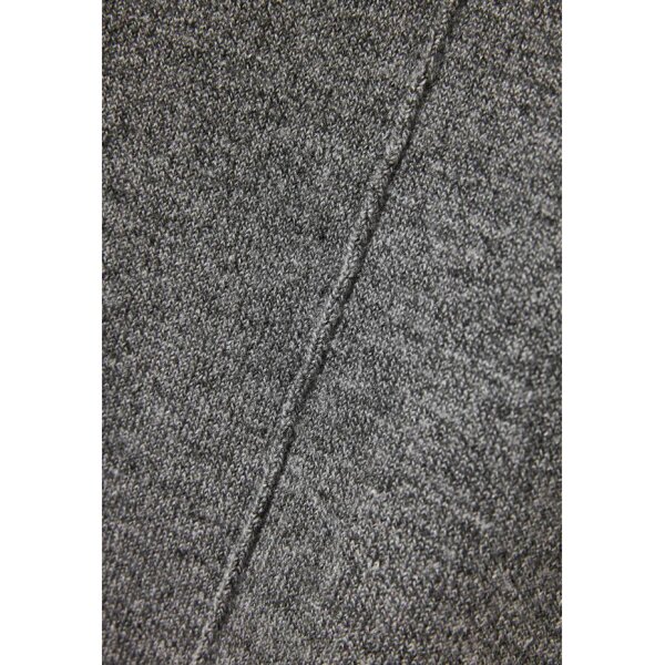 FBL010-106-13_GRAPHITE_7 Γυναικείο Relaxed fit μίντι πλεκτό φόρεμα με πλαϊνά σκισίματα  FUNKY BUDDHA FBL010-106-13-GRAPHITE - Image 6