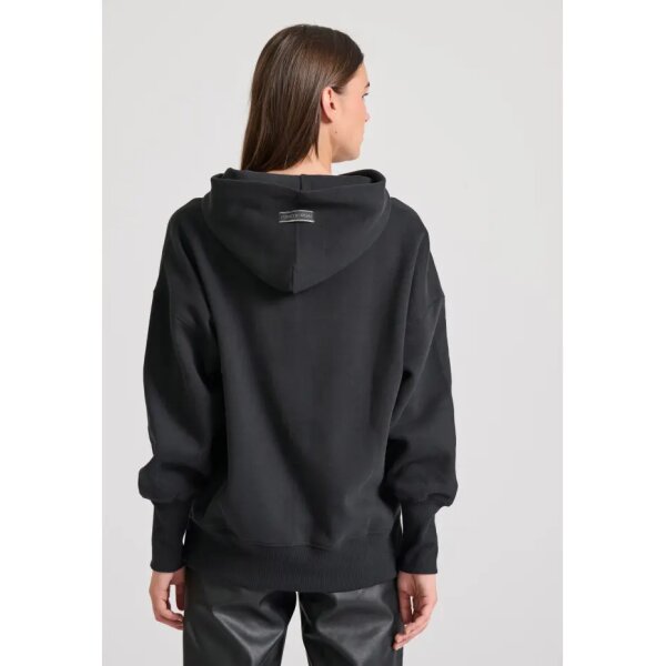 Γυναικείο Oversized φούτερ με branded κέντημα στο στήθος  FUNKY BUDDHA FBL010-112-06 - Image 3