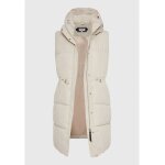 Γυναικείο Loose fit αμάνικο puffer μακρύ μπουφάν FBL010-113-01 FUNKY BUDDHA - Image 7