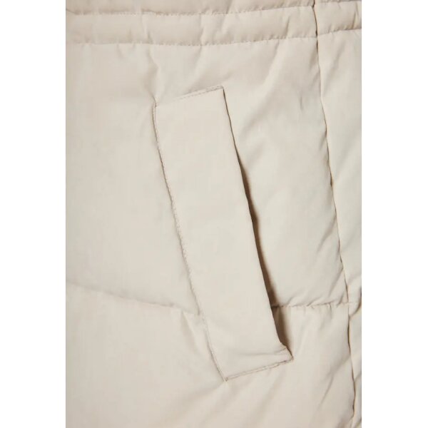 FBL010-113-01_CHALK_8 Γυναικείο Loose fit αμάνικο puffer μακρύ μπουφάν  FBL010-113-01 FUNKY BUDDHA - Image 8