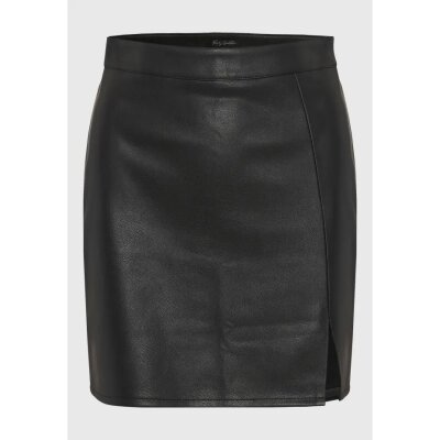 Γυναικείο Mini φούστα από οικολογικό δέρμα (PU) FUNKY BUDDHA FBL010-119-14