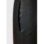 Γυναικείο Slim fit chino παντελόνι από οικολογικό δέρμα (PU) FUNKY BUDDHA FBL010-127-02 - Image 3