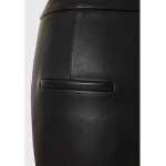 Γυναικείο Slim fit chino παντελόνι από οικολογικό δέρμα (PU) FUNKY BUDDHA FBL010-127-02 - Image 4