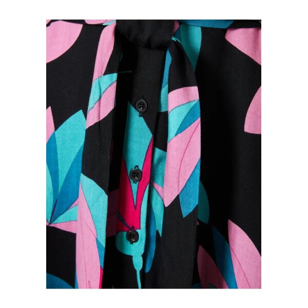 Γυναικείο Σεμιζιέ μάξι φόρεμα με all over τύπωμα FUNKY BUDDHA FBL010-132-13 - Image 5