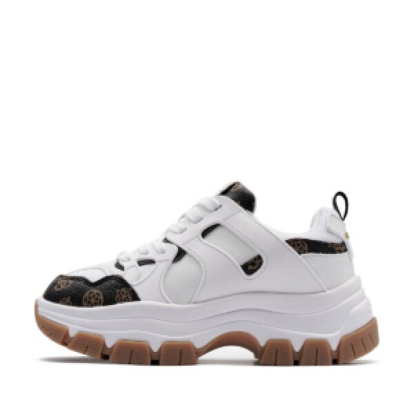 Γυναικεία Sneakers  GUESS FLFBRAFAL12-WHIBR Λευκό - Image 4