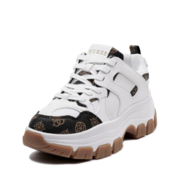 Γυναικεία Sneakers  GUESS FLFBRAFAL12-WHIBR Λευκό - Image 5