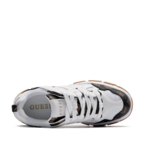 Γυναικεία Sneakers  GUESS FLFBRAFAL12-WHIBR Λευκό - Image 7