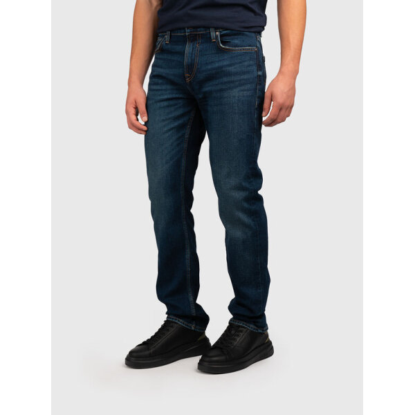 GM4BAN2D5GN1-M1LLFW24(1) Ανδρικό παντελόνι τζιν angels GUESS M4BAN2D5GN1 μπλε - Image 1