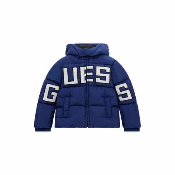 Guess-Παιδικό-Μπουφάν-Με-Λογότυπο-Hooded-Padded-Boy-N4BL04WB240-G791 Παιδικό Μπουφάν Με Λογότυπο Hooded Padded Boy N4BL04WB240-G791 Guess - Image 1