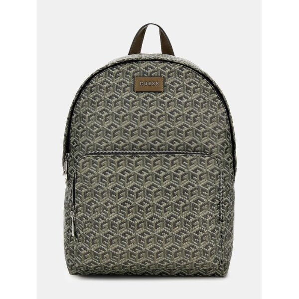 HMERLOP3106-SAG Ανδρική τσάντα πλάτης GUESS HMERLOP3106-SAG πράσινη - Image 1