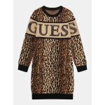 Παιδικό Πλεκτό φόρεμα με animal print για Κορίτσι GUESS J4BK17Z3I50-P340