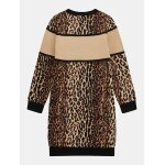 Παιδικό Πλεκτό φόρεμα με animal print για Κορίτσι GUESS J4BK17Z3I50-P340 - Image 2