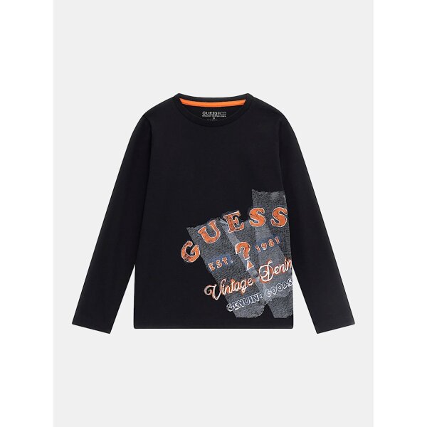 Παιδική Μπλούζα  για Αγόρι  Guess L4BI01I3Z14-JBLK - Image 1