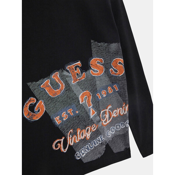 Παιδική Μπλούζα  για Αγόρι  Guess L4BI01I3Z14-JBLK - Image 4